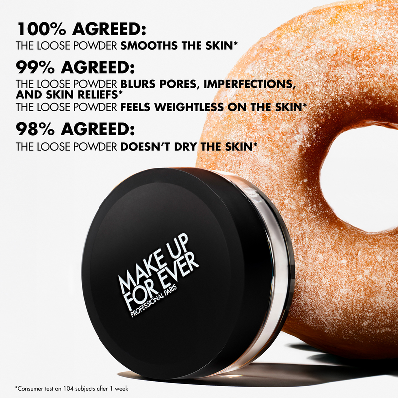 HD SKIN PERFECTING LOOSE SETTING POWDER - Loose powder: ultra-blurring & soft finish