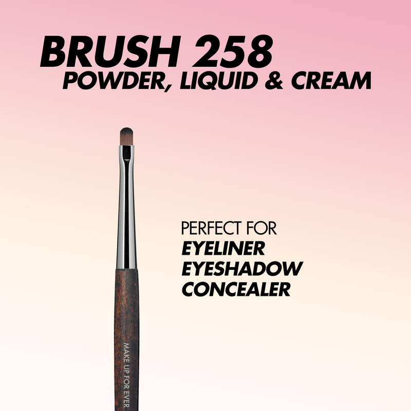 PRECISION EYELINER BRUSH - 258 - Eyeliner: fluid, cream & powder formats