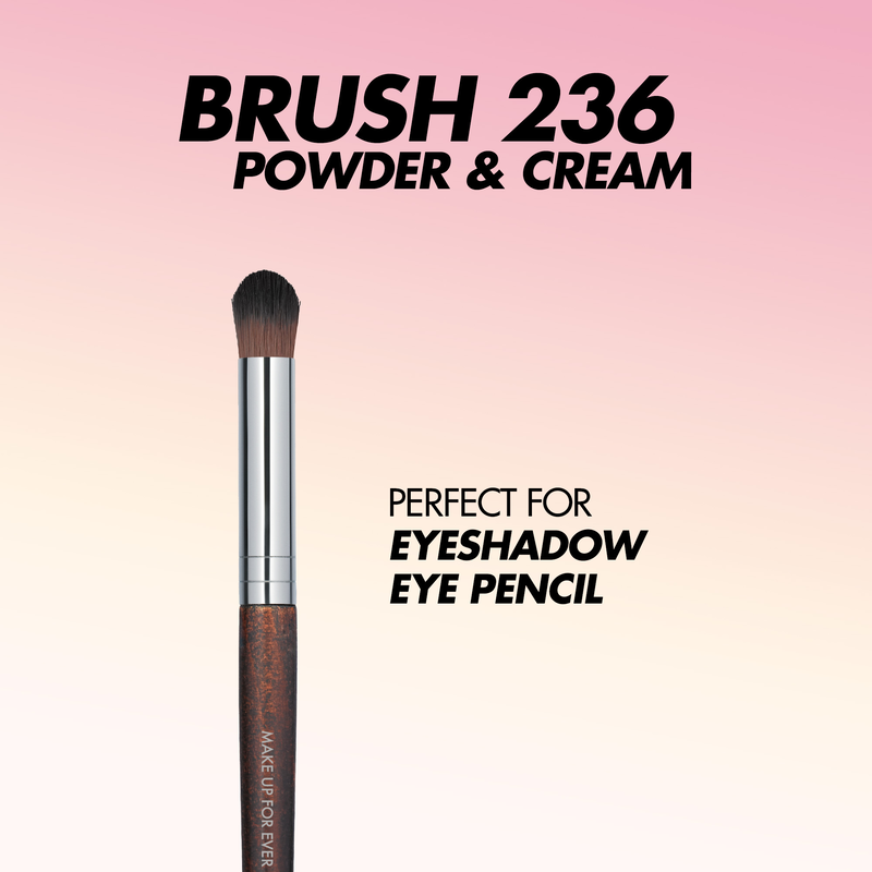 PRECISION BLENDER BRUSH - LARGE - 236 - Eyeshadow: blendable powder & cream textures