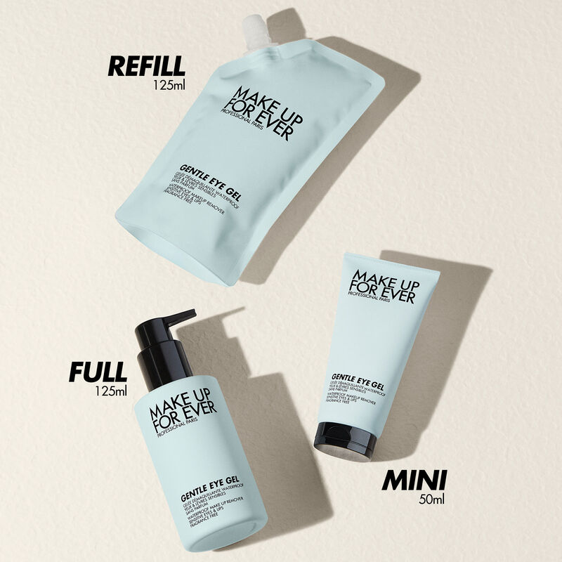 GENTLE EYE GEL - MINI - Gentle waterproof remover: for sensitive eyes & lips