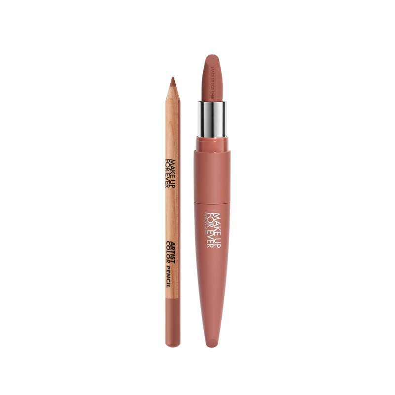 NUDE LIP DUO - Longwear Lip Liner & Soft Matte Lipstick