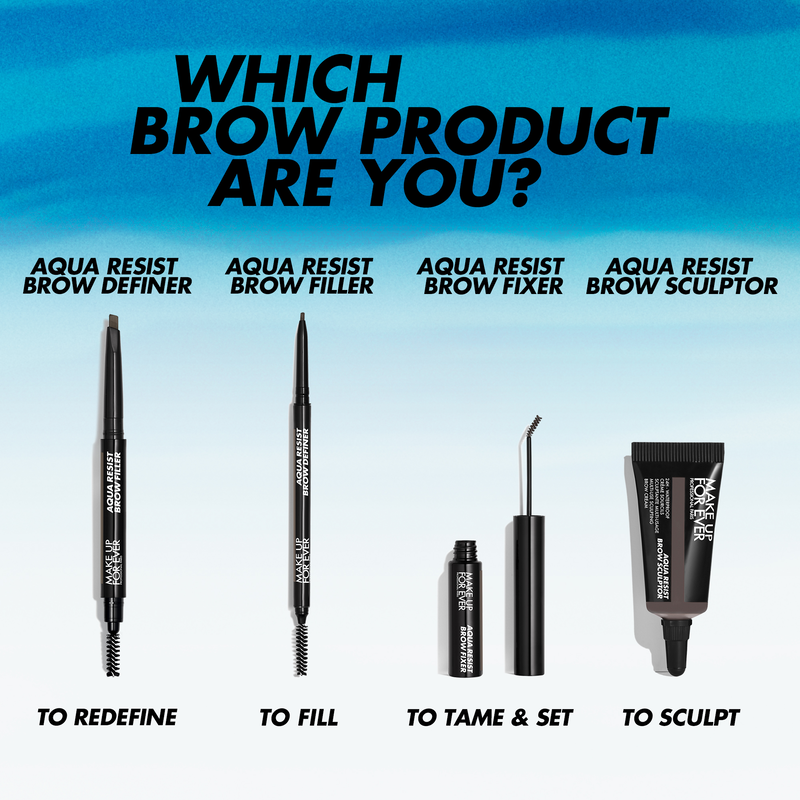 AQUA RESIST BROW SCULPTOR KIT ($53 VALUE) - Brow kit: sculpting cream, multi-use formula