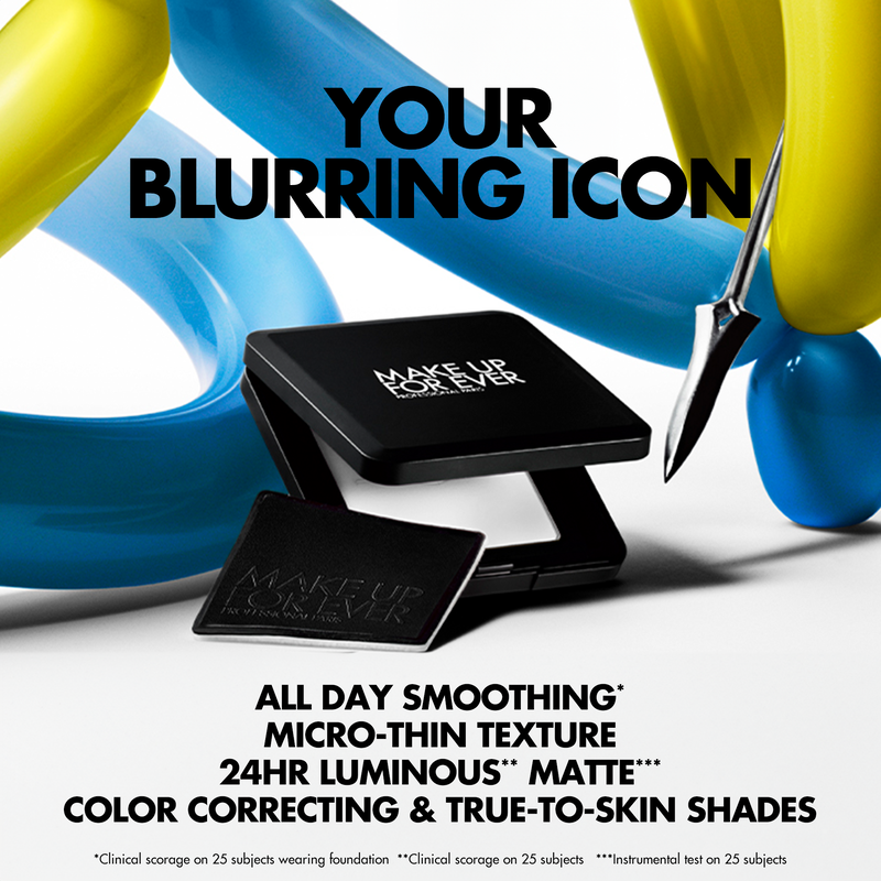 HD SKIN PERFECTING PRESSED FINISHING POWDER - Pressed powder: ultra-blurring finish & shine control