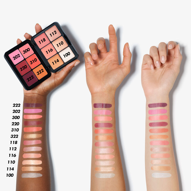 HD SKIN BLUSH & GLOW PALETTE - Cream blush & highlighter palette