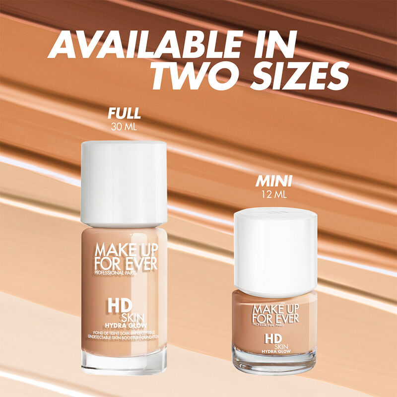 HD SKIN HYDRA GLOW - Hydrating liquid foundation: radiant, glowy finish