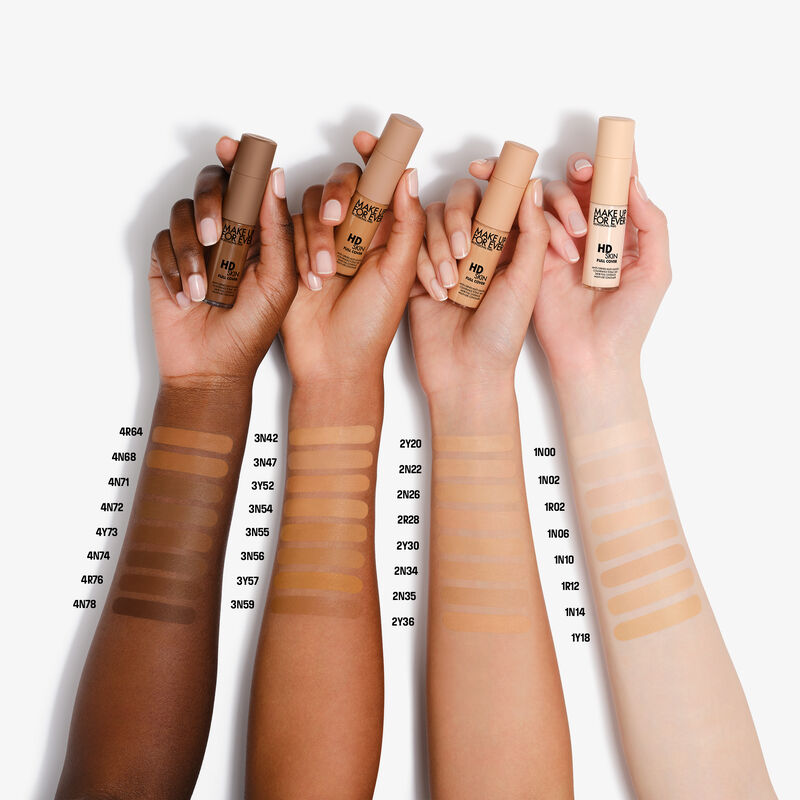 HD SKIN FULL COVER CONCEALER - Multi-use waterproof concealer
