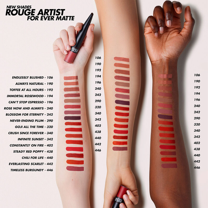 ROUGE ARTIST FOR EVER MATTE - Ultra long-lasting liquid matte lipstick
