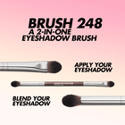 DOUBLE-ENDED EYESHADOW BRUSH - 248