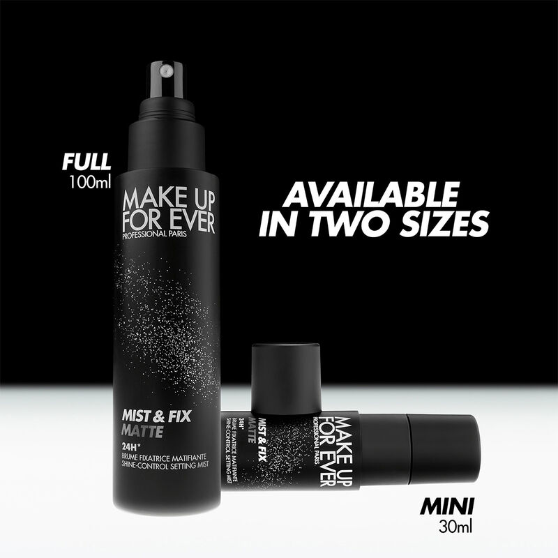 MIST & FIX MATTE - MINI - Long lasting shine control setting spray