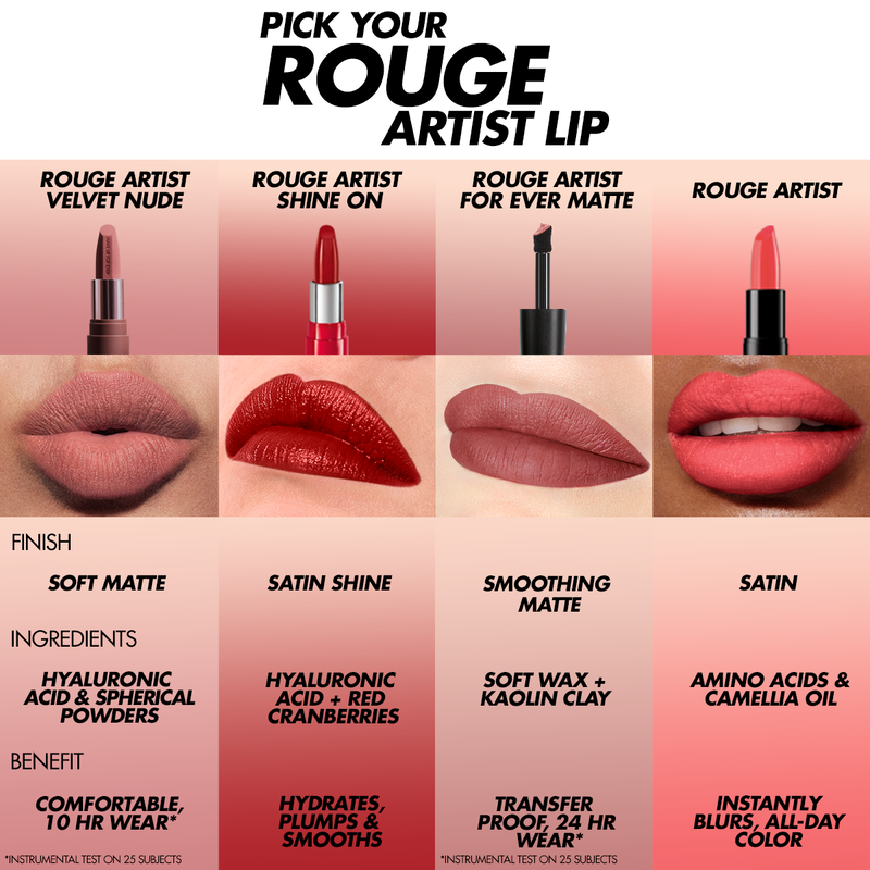 ROUGE ARTIST FOR EVER MATTE - Ultra long-lasting liquid matte lipstick