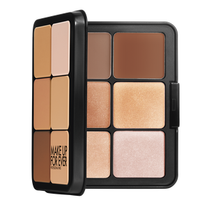 HD SKIN SCULPTING PALETTE - Face sculpt palette: contour, blush & highlight
