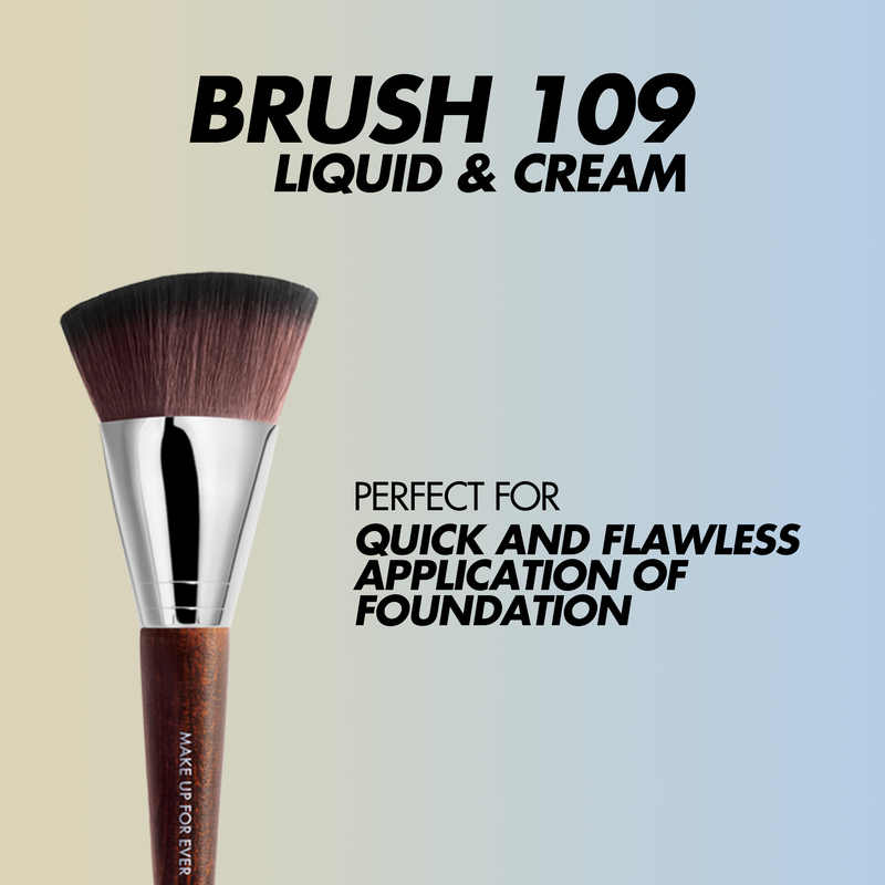 HD SKIN FOUNDATION BRUSH - 109 - Foundation - Fluid and cream​