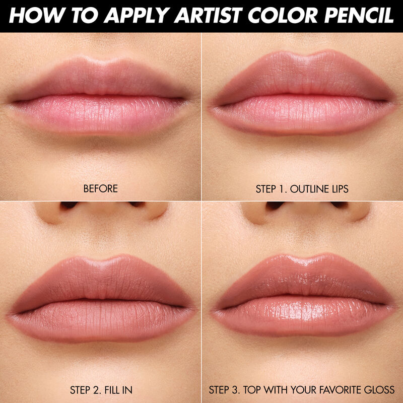 ARTIST COLOR PENCIL - Eye, Lip and Brow Matte Pencil