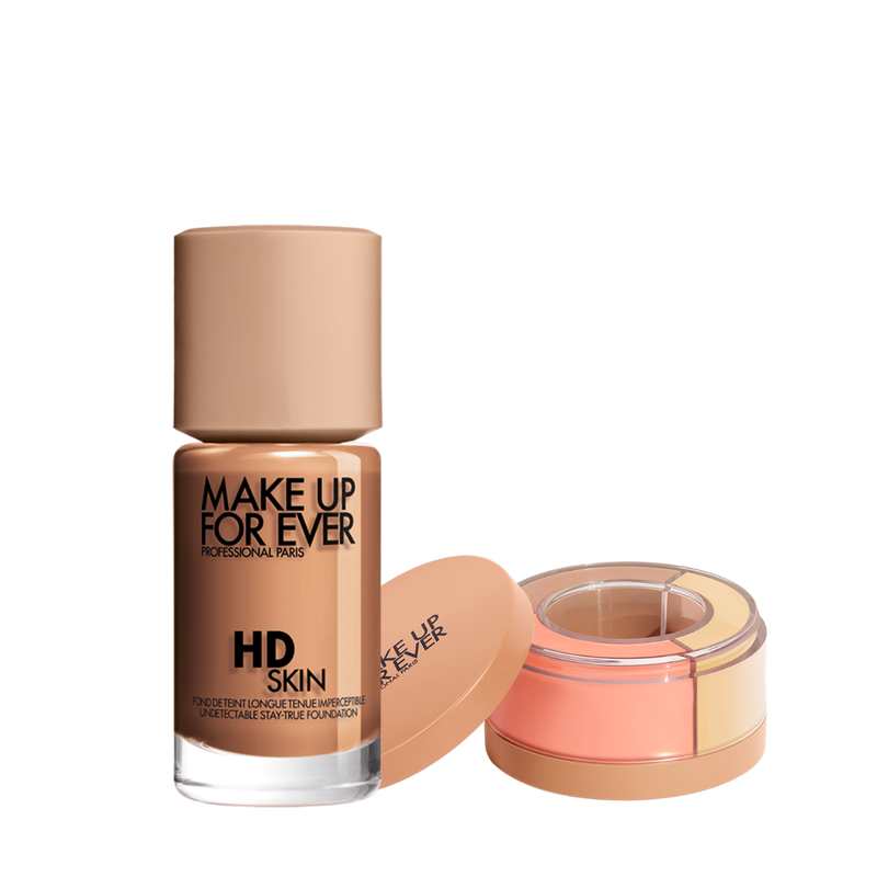 HD SKIN DUO - Natural Matte Foundation & Luminous Finishing Powder​