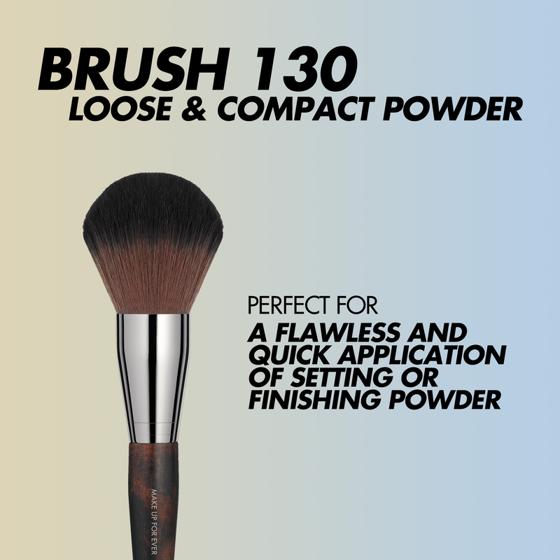 POWDER BRUSH - LARGE - 130 - Powder &ndash; Loose and pressed​