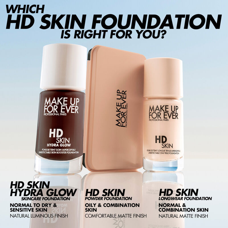 HD SKIN HYDRA GLOW - Hydrating liquid foundation: radiant, glowy finish