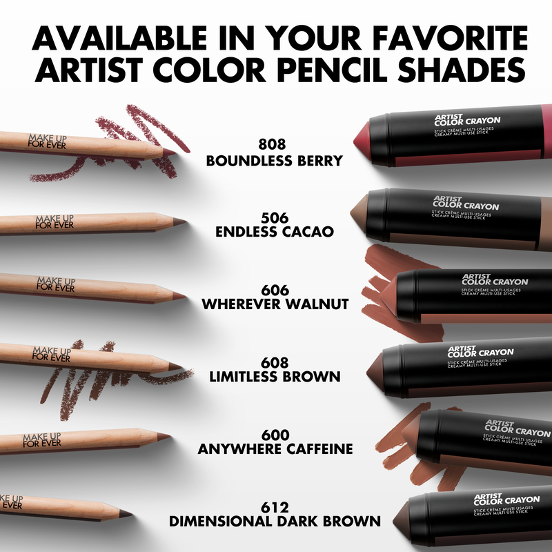 ARTIST COLOR CRAYON - Multi-use stick: creamy texture for cheeks, eyes & lips