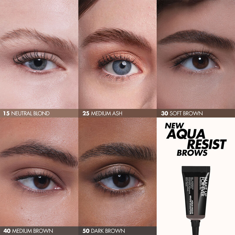 AQUA RESIST BROW SCULPTOR KIT ($53 VALUE) - Brow kit: sculpting cream, multi-use formula