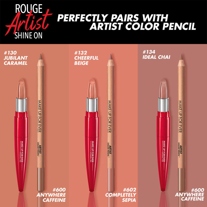 ROUGE ARTIST SHINE ON - Lipstick: glossy finish, long-lasting color