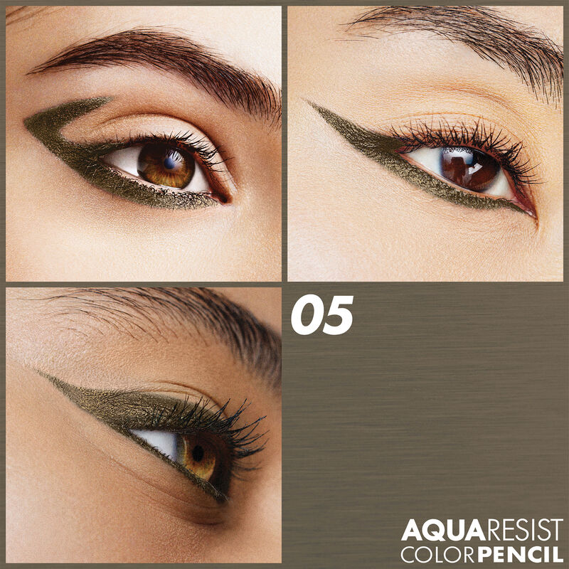 AQUA RESIST COLOR PENCIL - Waterproof eyeliner: full impact color & smooth glide